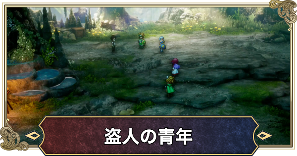 【ドラクエ2リメイク】盗人の青年の選択肢の違い【ドラゴンクエスト2】