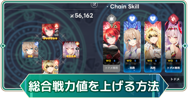 【アウタープレーン】総合戦力上げの効率的な方法【アウプレ】