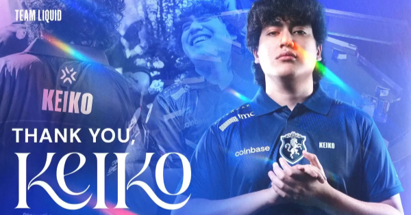 Team LiquidがKeiko選手との契約終了を発表