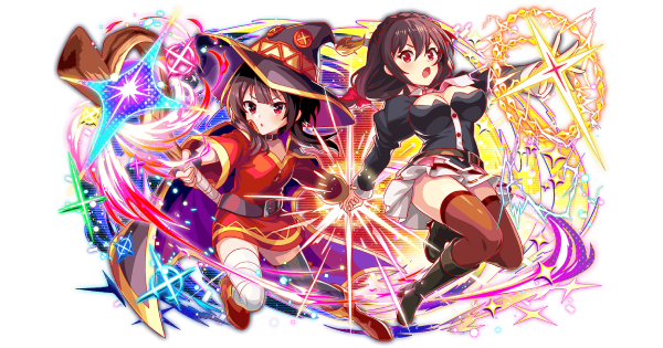 【クラフィ】永遠のライバル めぐみん＆ゆんゆんの評価｜コスト70【クラッシュフィーバー】