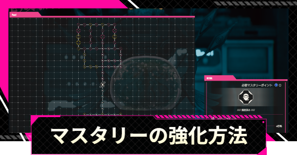 【LET IT DIE: INFERNO】マスタリーの強化方法とポイントの獲得方法【レットイットダイ インフェルノ】