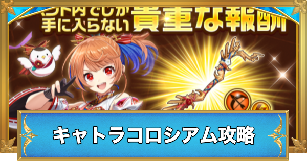 【白猫】キャトラコロシアム攻略チャート