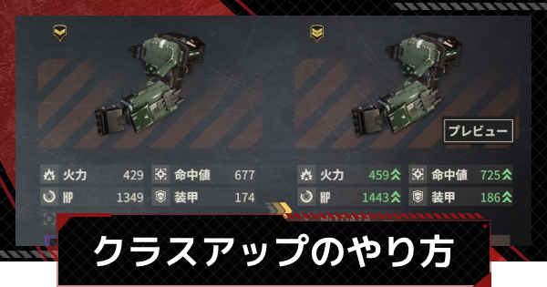 【鋼嵐-メカラシ】クラスアップのやり方とメリット