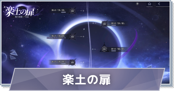 【スノブレ】楽土の扉の攻略と報酬【スノウブレイク：禁域降臨】
