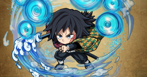 【ポコダン】水柱冨岡義勇(痣発現ver.)の評価と強い点【ポコロンダンジョンズ】