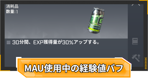【RFオンラインネクスト】MAU使用中に経験値ポーションやバフは使える？【RFオンネク】
