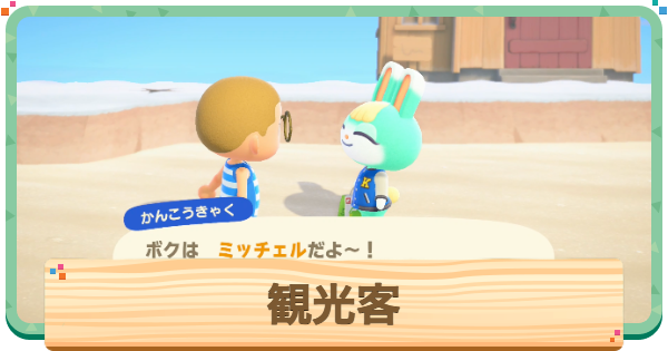 【あつ森】観光客は勧誘できる？邪魔な時の対処法【あつまれどうぶつの森】