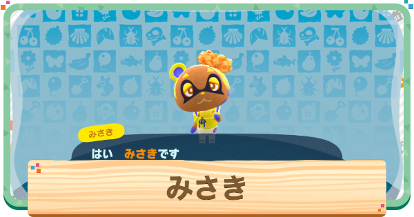 【あつ森】みさきの誕生日と性格【あつまれどうぶつの森】