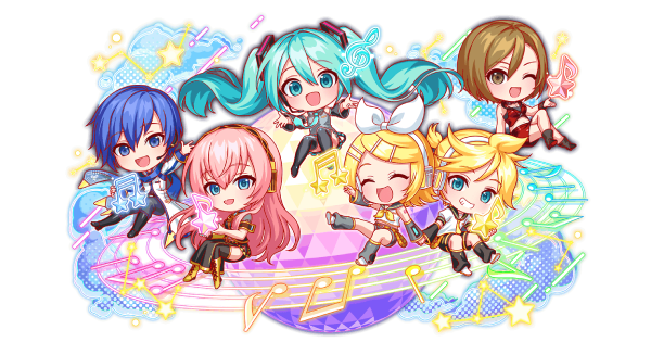 【クラフィ】虹色の六重奏 ちびバーチャルシンガーの評価【クラッシュフィーバー】