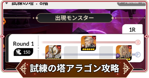 【セナリバ】試練の塔4階 アラゴン攻略｜シーズン12【セブンナイツ リバース】