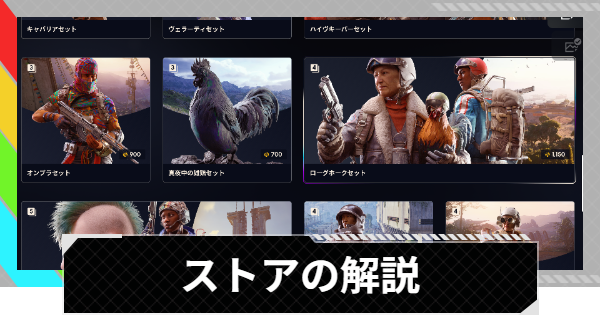 【ARC Raiders】ストアの商品一覧【アークレイダース】