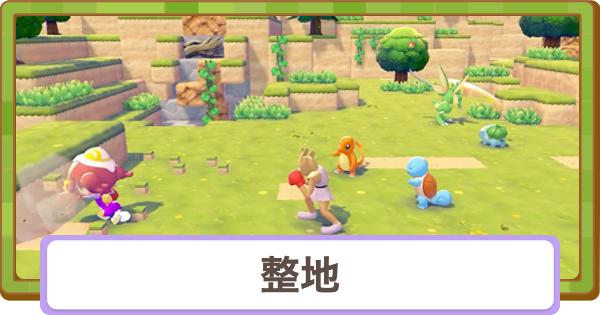 【ぽこあポケモン】整地の効率的なやり方とコツ【ぽこポケ】
