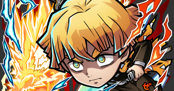 【コトダマン】我妻善逸(無限城編)の評価とステータス