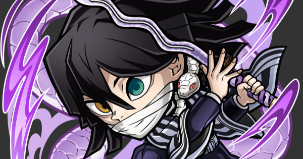 【コトダマン】伊黒小芭内(蛇柱)の評価とステータス