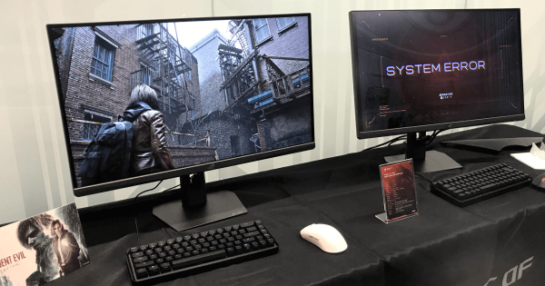 ASUS最新モニター内覧会「Beyond Vision」。ゼロ距離でもドットが見えない。5K解像度モニター「ROG Strix XG27JCG」を実機チェック