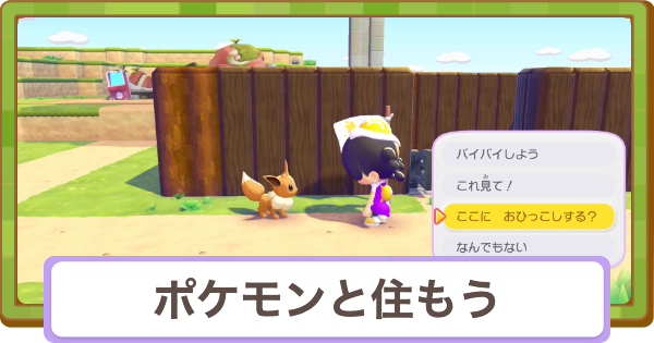 【ぽこあポケモン】ポケモンと住もうの攻略と報酬【ぽこポケ】