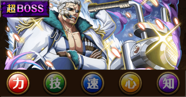 【トレクル】絆決戦vsスモーカー攻略【力属性/超ボス】2026年3月【ワンピース トレジャークルーズ】