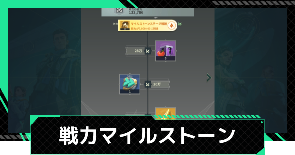 【ファウンデーション】戦力マイルストーンの概要と報酬【銀河フロンティア】