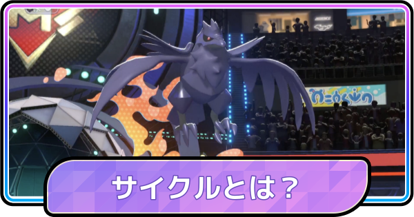 【ポケモンチャンピオンズ】サイクルとは？組み方と対策