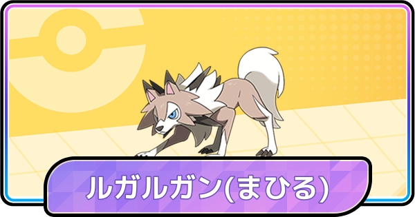 【ポケモンチャンピオンズ】ルガルガン(まひる)の育成論と対策