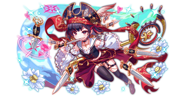 【クラフィ】戦水の快賊旗 カラダンダ(黄属性/進化適応)の評価【クラッシュフィーバー】