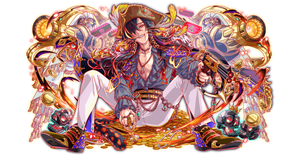 【クラフィ】凄海の侵航覇 ティーチ(黄属性)の評価｜コスト73【クラッシュフィーバー】