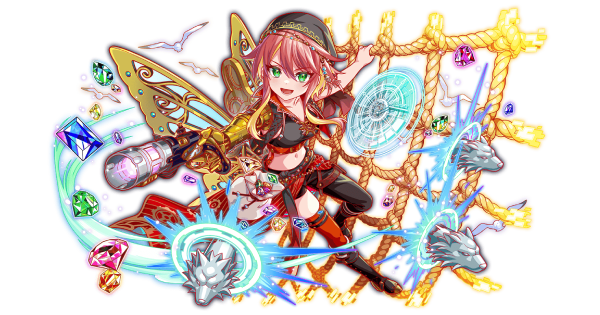 【クラフィ】稀級の海勝機 ファン(緑属性/進化適応)の評価【クラッシュフィーバー】