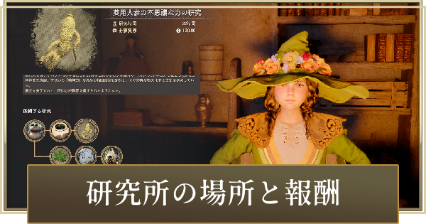 【紅の砂漠】研究所の場所と研究課題まとめ【Crimson Desert】