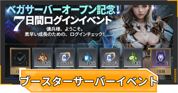 【RFオンラインネクスト】ブースターサーバーイベントまとめ【RFオンネク】