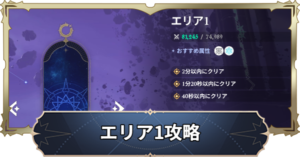 【ナナオリ】時空の交わりエリア1の攻略とおすすめキャラ【七つの大罪：Origin】