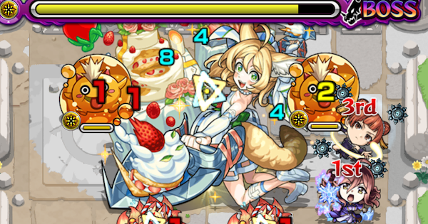【モンスト】フェディー【究極】の攻略と適正キャラ｜ケーキ掘り掘りファーストバイト