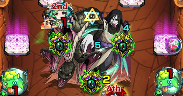 【モンスト】大蛇丸【超究極】の攻略と適正キャラ｜大蛇の瞳孔