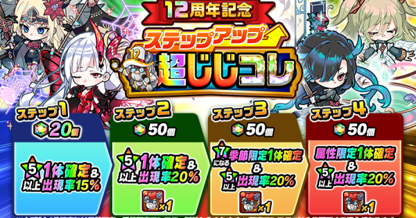 【ポコダン】12周年記念ステップアップ超じじコレは引くべき？【ポコロンダンジョンズ】