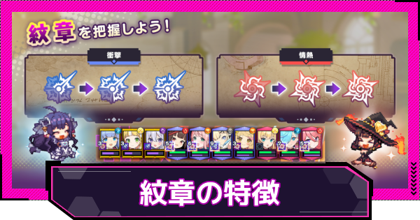 【ドットアビス】衝撃・情熱の特徴と効果｜紋章とは？