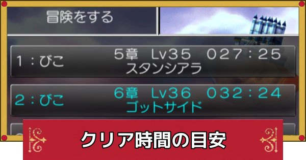 【ドラクエ4】クリア時間の目安とボリューム【ドラゴンクエスト4】
