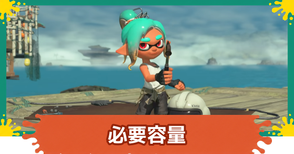 【スプラレイダース】必要容量と空き容量の増やし方【スプラトゥーン レイダース】