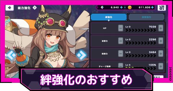 【ドットアビス】絆強化のおすすめとやり方