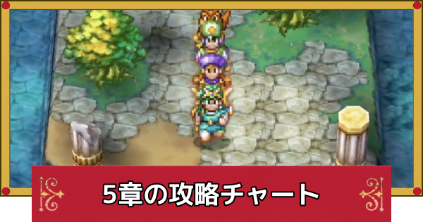 【ドラクエ4】5章の攻略チャート【ドラゴンクエスト4】