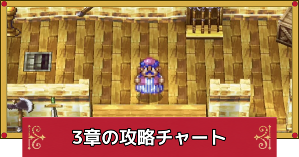 【ドラクエ4】3章の攻略チャート【ドラゴンクエスト4】