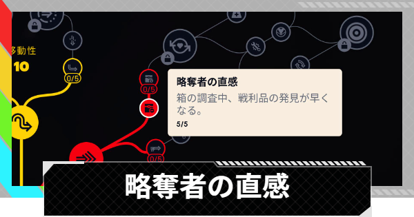 【ARC Raiders】略奪者の直感の性能と評価｜スキル解説【アークレイダース】