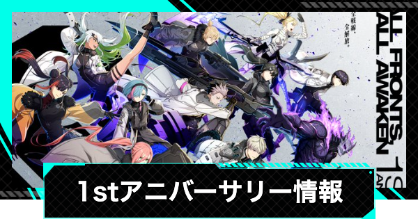 【怪獣8号ゲーム】1stアニバーサリー情報まとめ【怪獣8G】