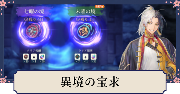 【幻想水滸伝スターリープ】異境の宝求の解放条件と攻略のコツ