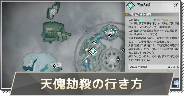 【鳴潮】天傀劫殺の行き方と攻略