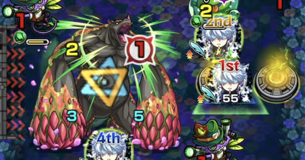 【モンスト】花魁熊【超絶】の攻略と適正キャラ｜砂時間を越えろ