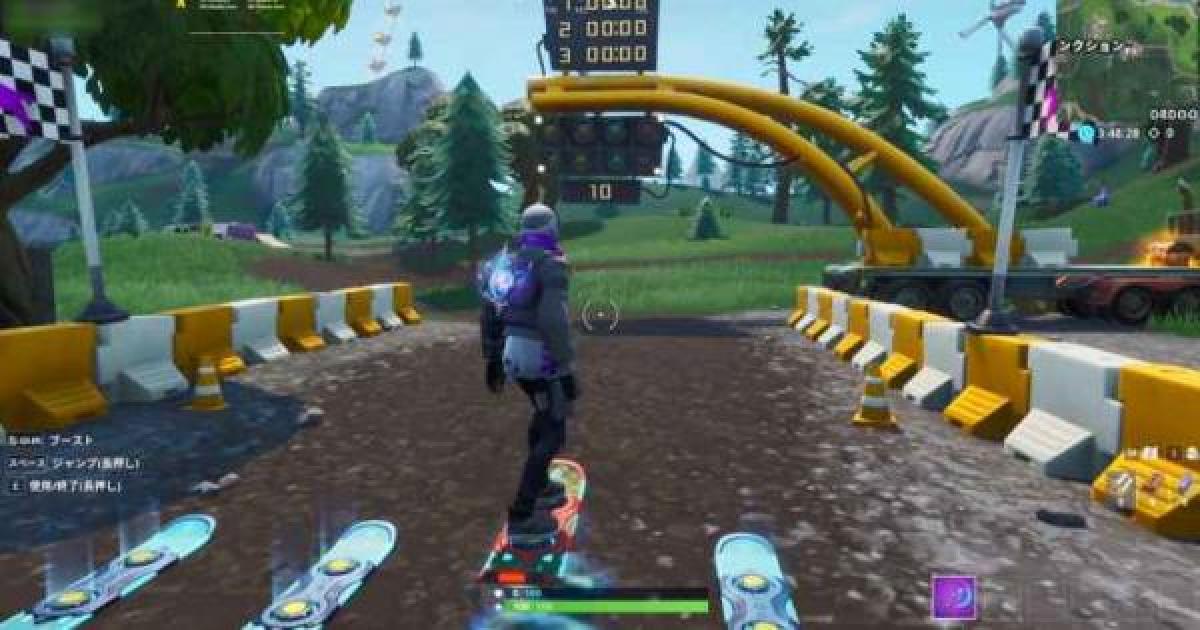 フォートナイト 草原のレーストラック1周を完走する ウィーク5攻略 Fortnite ゲームウィズ Gamewith
