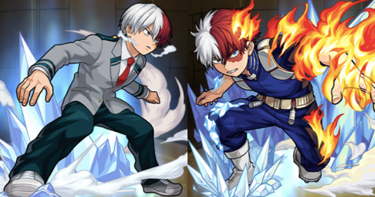 ヒロアカ モンストコラボ  轟焦凍セット 2019.07.14 【追記：7/16】【ヒロアカ×モンスト】TVアニメ『僕の