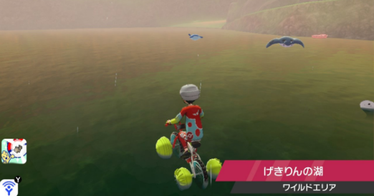 ポケモン剣盾 げきりんの湖の巣穴 天気別出現ポケモン ワイルドエリア ポケモンソードシールド ゲームウィズ