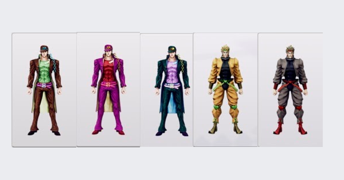 ジョジョls キャラカラー一覧 ジョジョの奇妙な冒険 ラストサバイバー ゲームウィズ Gamewith
