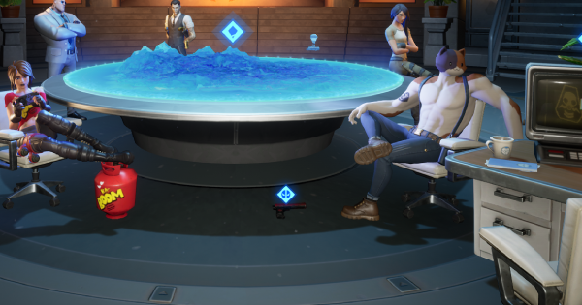 フォートナイト デッドプールの2丁のピストルを見つける Fortnite ゲームウィズ