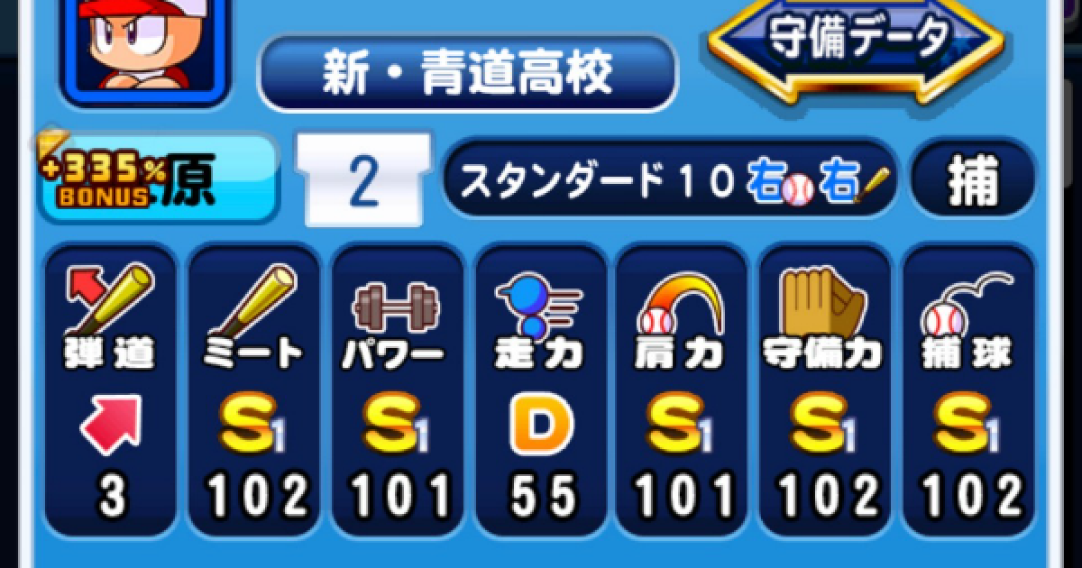 パワプロアプリ チャレスタ8の特効 捕手 育成解説 デッキ 高校 必要能力 パワプロ ゲームウィズ